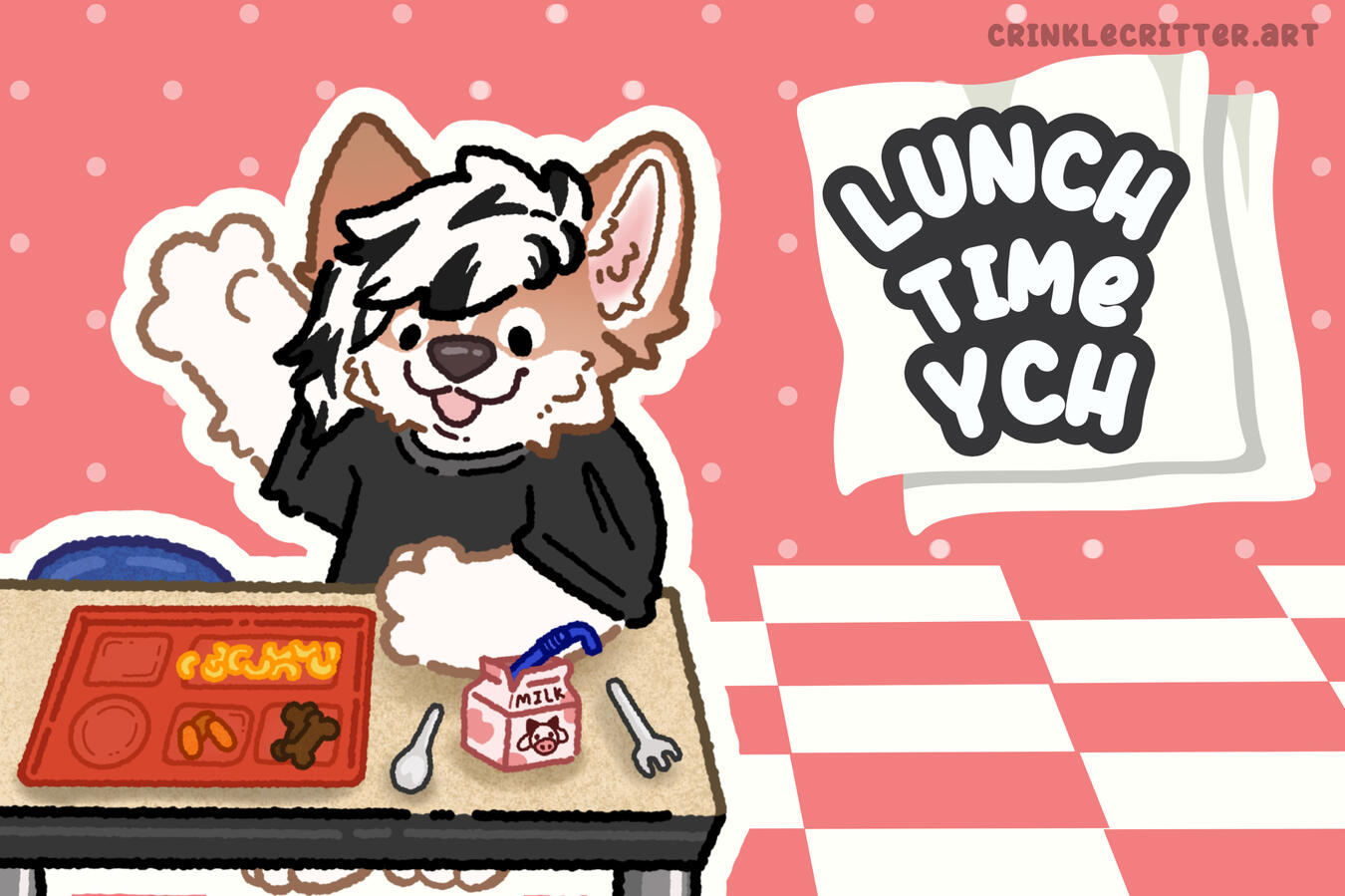lunch time YCH ad